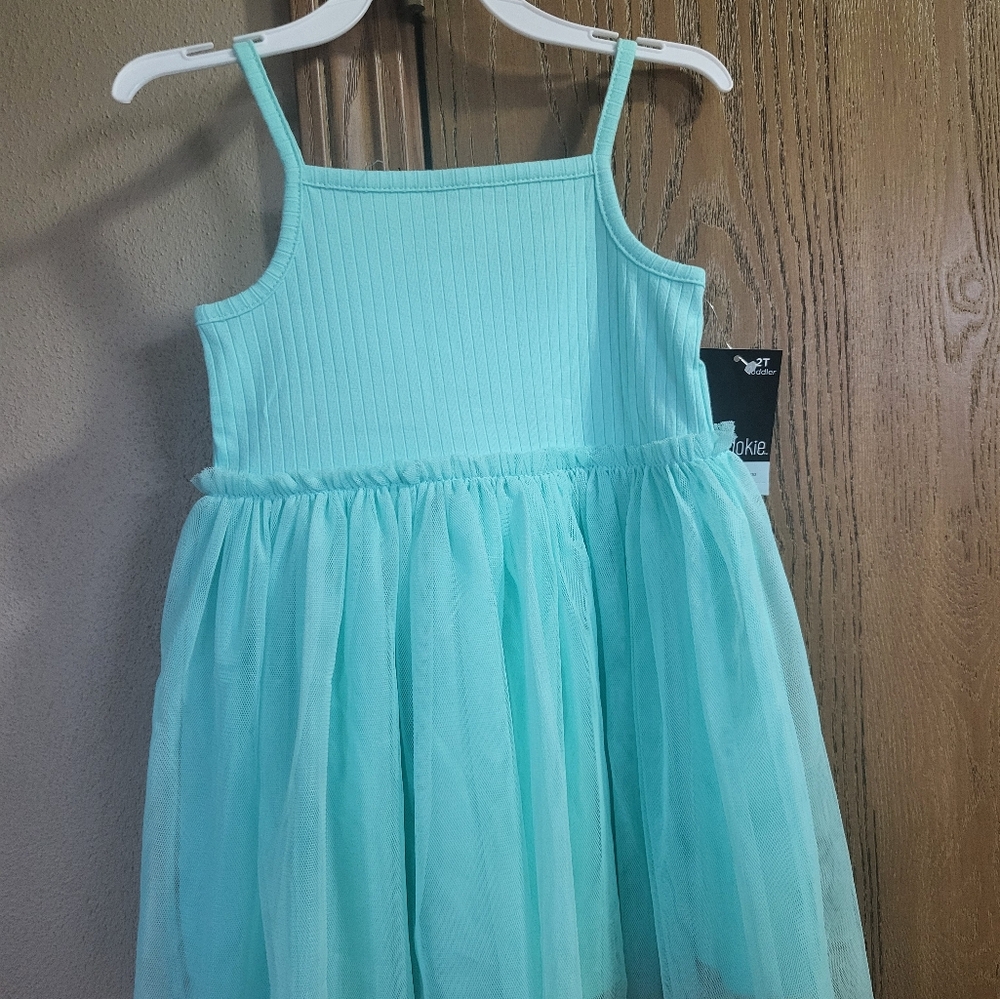 Mint Green Sleeveless Dress